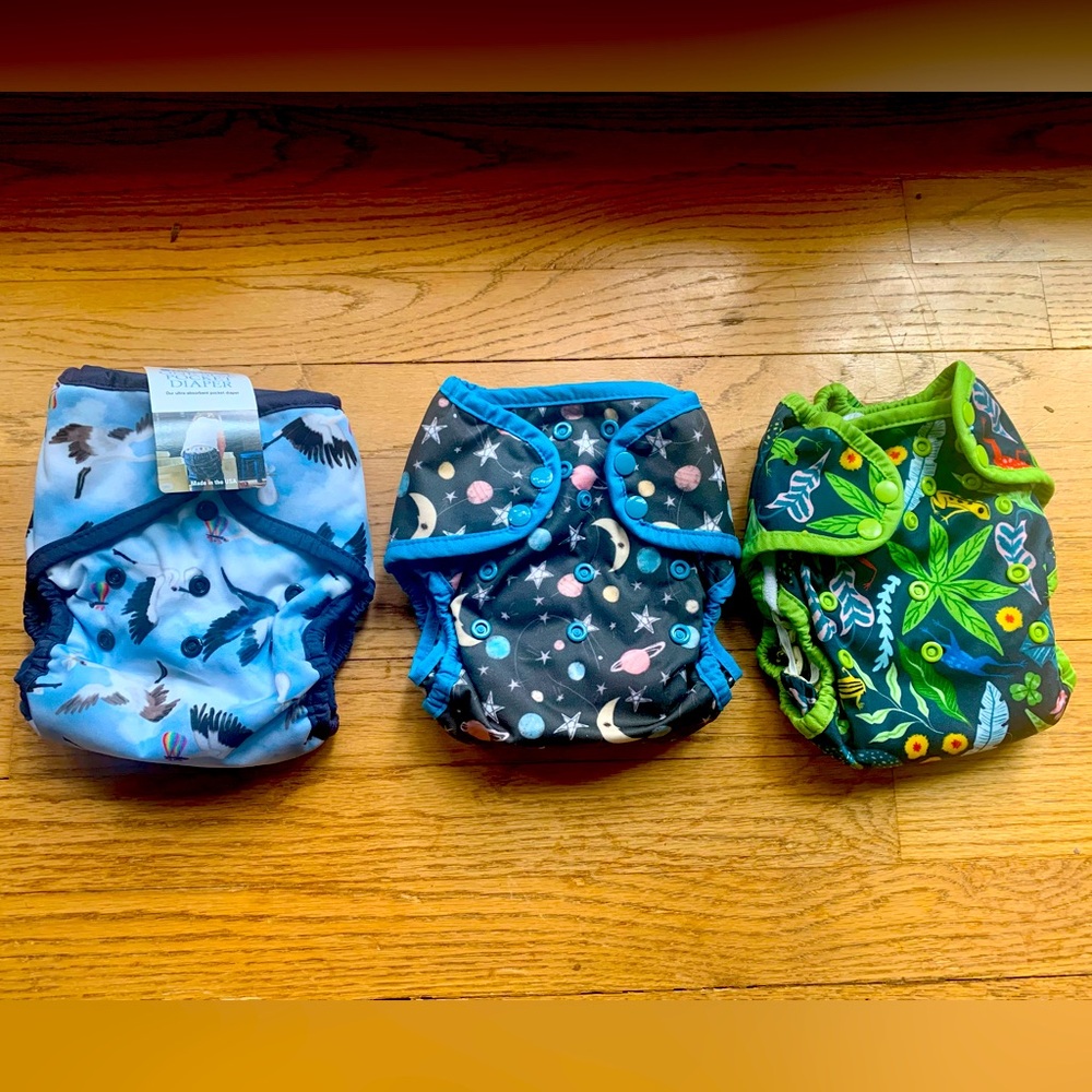 Thirsties microfiber pocket diapers